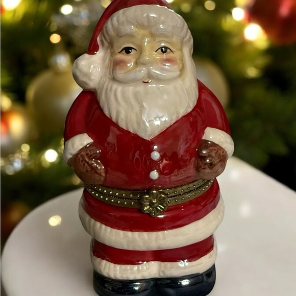 Mr Christmas Vintage Santa Claus Trinket Box - Picture 6 of 7